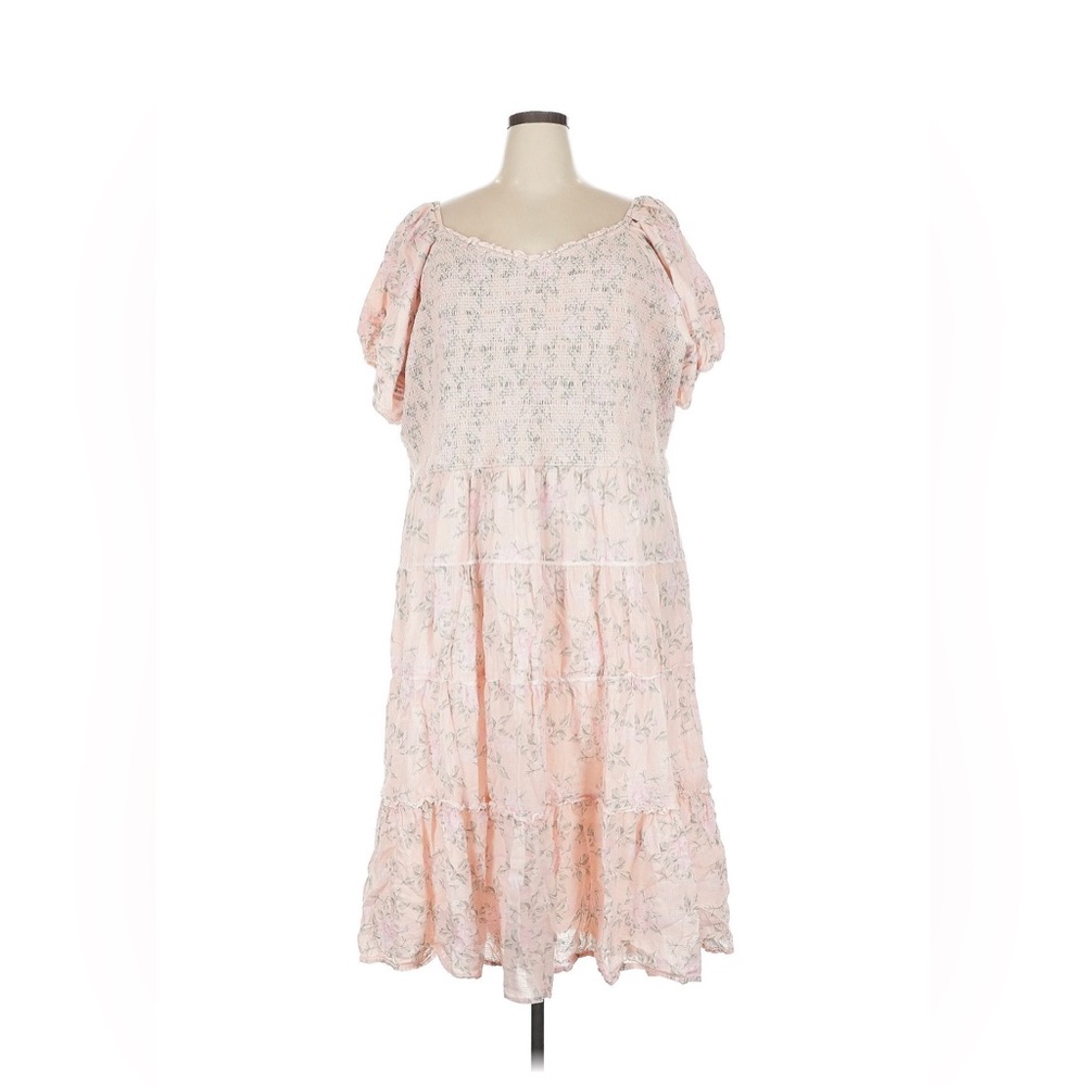Ivy City Co Blush Smocked Dress